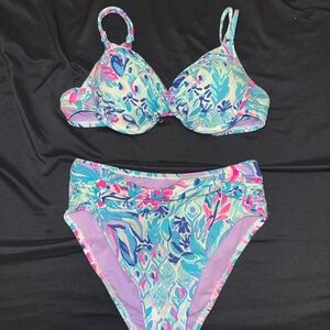 Lilly Pulitzer Multicolor Bikini Set